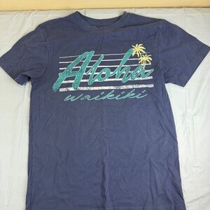 Original Use Aloha Waikiki Navy Tee
